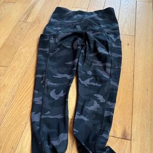2 pairs of Athleta camo leggings